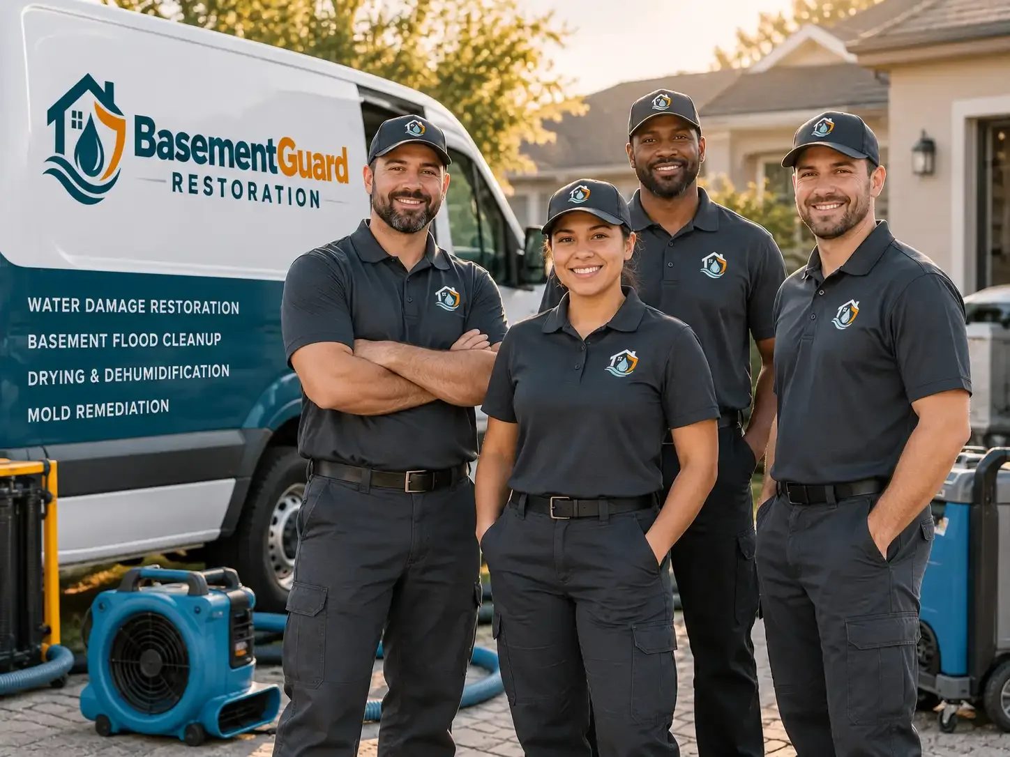 Basement Water Damage Restoration company in Broadbent, OR